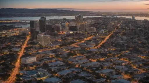San Diego City top view